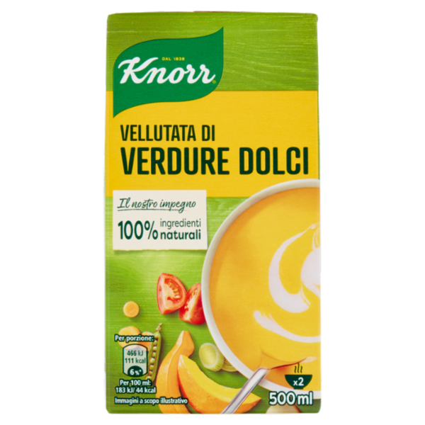 Knorr Vellutata di Verdure Dolci 500 ml