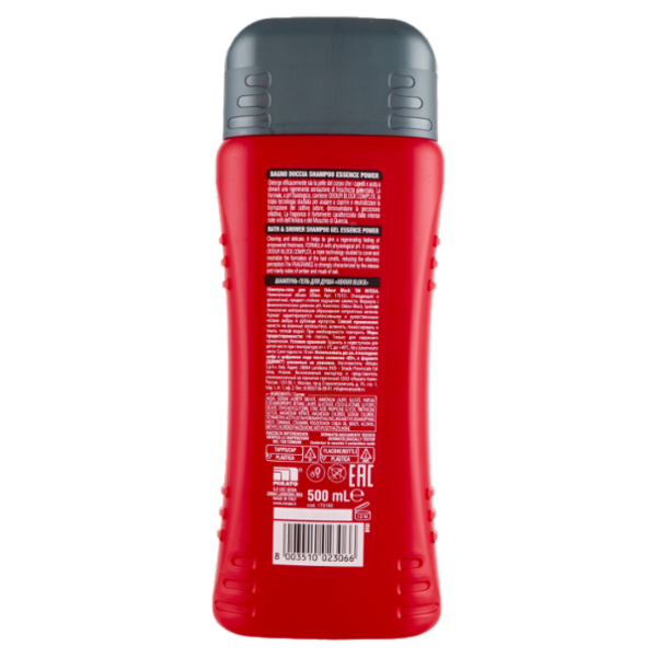 Intesa Pour Homme Bagno Doccia Shampoo Rigenerante Essence Power 500 mL