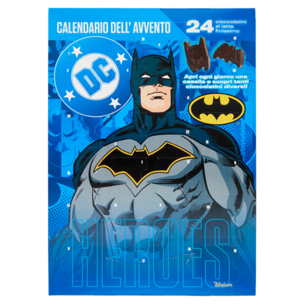 Walcor Calendario dell'Avvento DC Heroes Batman 200 g