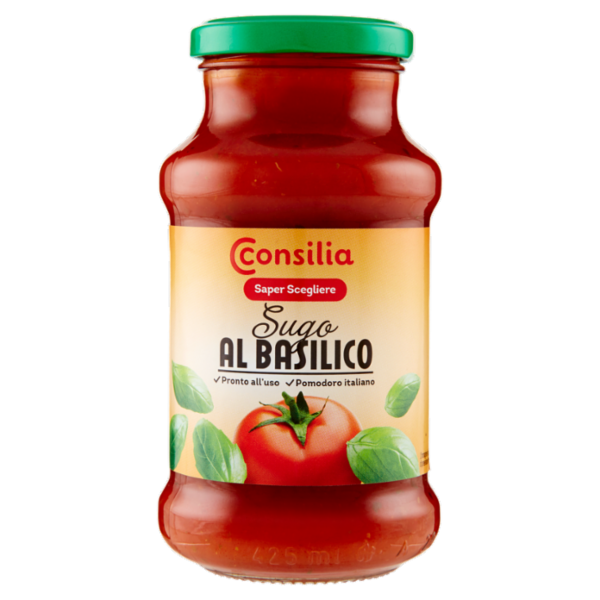 Consilia Saper Scegliere Sugo al Basilico 400 g