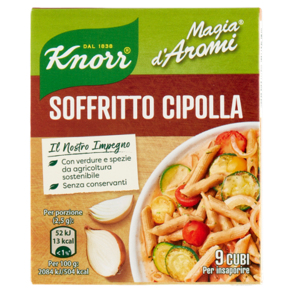 Knorr Magia d'Aromi Soffritto Cipolla Cubi 9 x 10 g