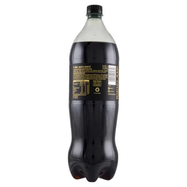 Coca Cola Zero Caffeina Zero Zuccheri PET 1,5 L