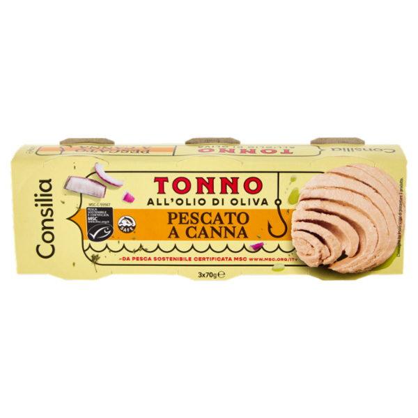 Consilia Tonno all'Olio di Oliva 3x70 g