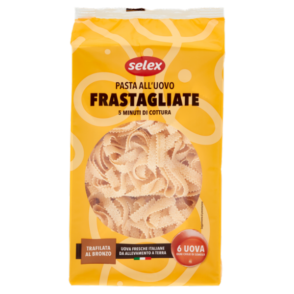 Selex Pasta all'Uovo Frastagliate 250 g