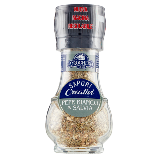 La Drogheria 1880 Sapori Creativi Pepe Bianco & Salvia 40 g