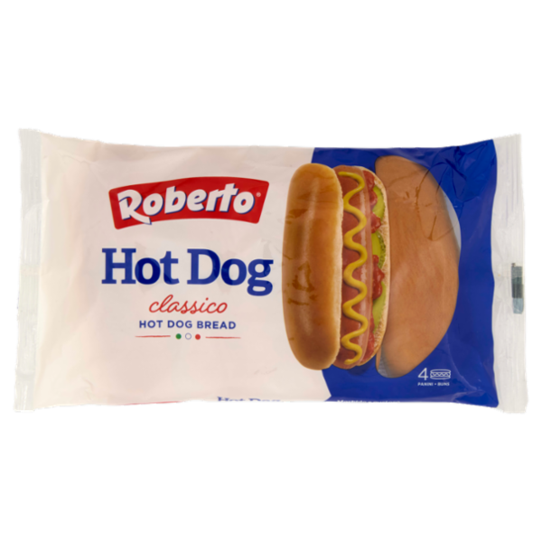 Roberto Hot Dog classico 4 Panini 250 g