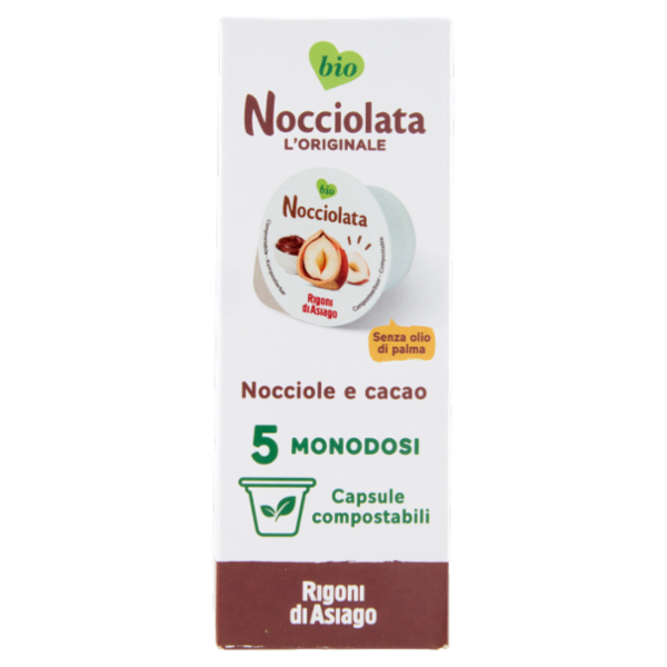 Rigoni di Asiago Nocciolata l'Originale bio 5 x 20 g