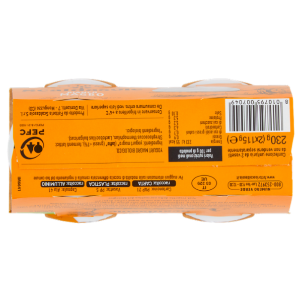 Fattoria Scaldasole Bianco Magro yogurt biologico 2 x 115 g