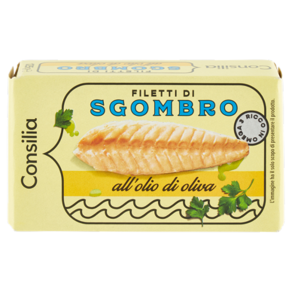 Consilia Filetti di Sgombro all'Olio di Oliva 125 g