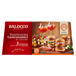 Balocco Panettoncini Gastronomici Da Farcire Masterchef 3 x 80 g