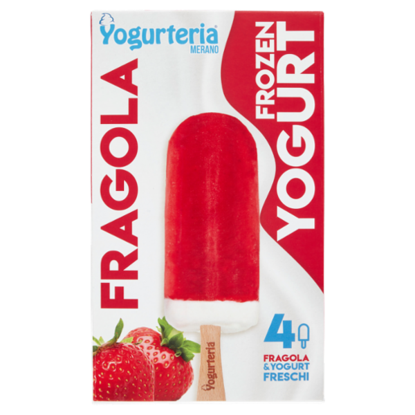 Meran Yogurteria Merano Frozen Yogurt Fragola 4 x 60 g
