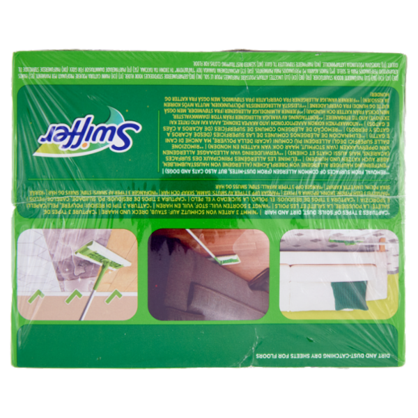 Swiffer Panni Catturapolvere per Scopa Swiffer Profumo Fresco e Pulito - Ricarica 60 Panni