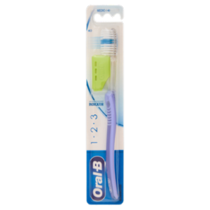 Oral-B Spazzolino Manuale 1 2 3 Indicator 40 Medio