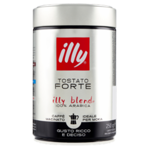 Illy Tostato Forte Caffè Macinato Ideale Per Moka 250 g