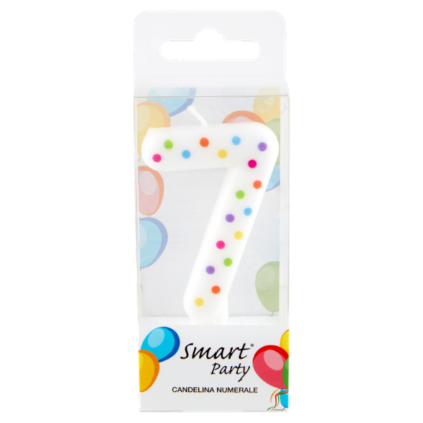 Smart Party Candelina Numerale 7 1 pz