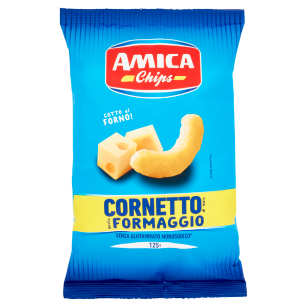 Amica Chips Cornetto di mais gusto Formaggio 125 g