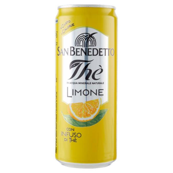 San Benedetto Thè Limone lattina sleek 0,33 L