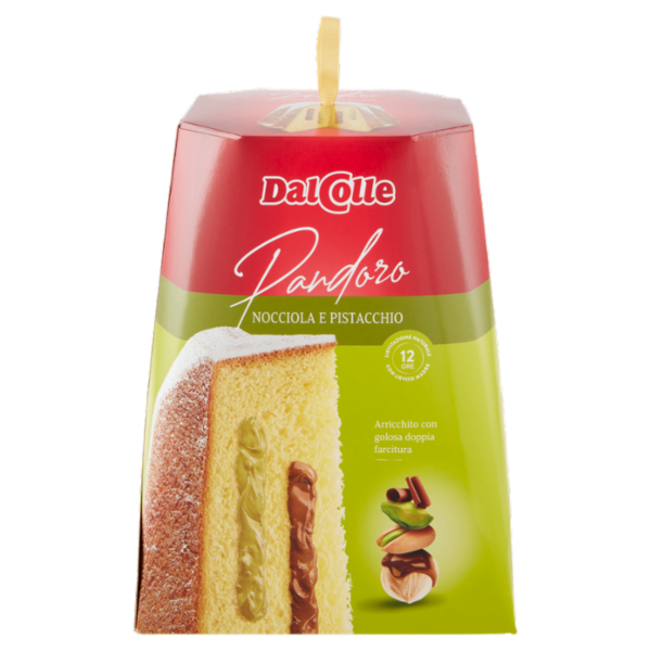 Dal Colle Pandoro Nocciola e Pistacchio 750 g