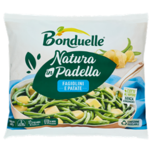 Bonduelle Natura In Padella Fagioli e Patate Surgelato 450 g