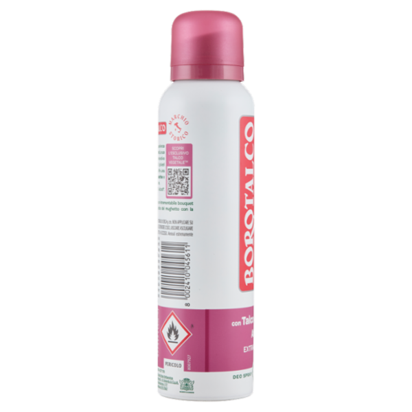 Borotalco Seta Profumo Cipriato di Fiori Rosa Deo Spray 150 ml
