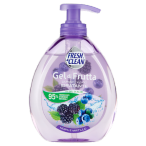 Fresh & Clean Gel Di Frutta Sapone Liquido Idratante Mora e Mirtillo 300 Ml