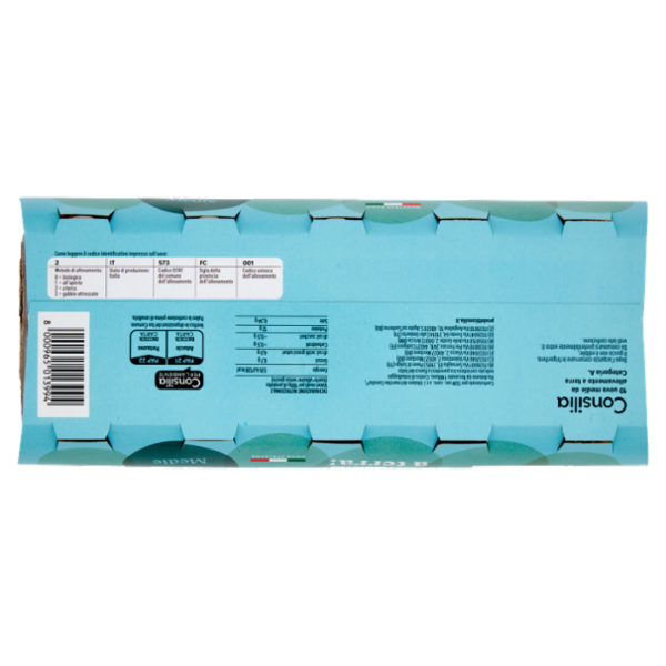 Consilia 10 Uova Fresche Medie da Allevamento a Terra Categoria A