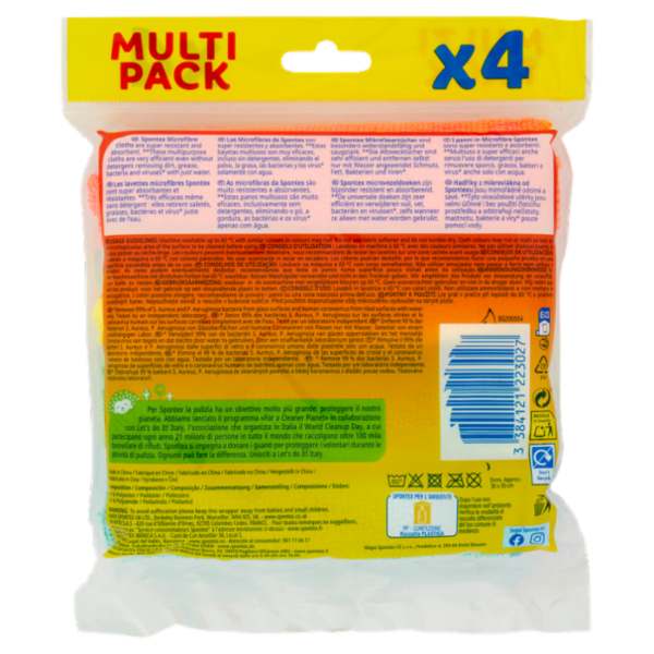Spontex Microfibre x4