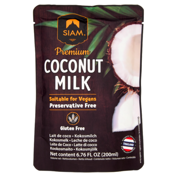 Siam Premium Latte di cocco 200 ml