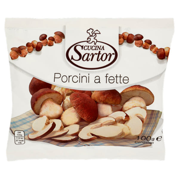 Cucina Sartor Porcini a fette Congelati 100 g