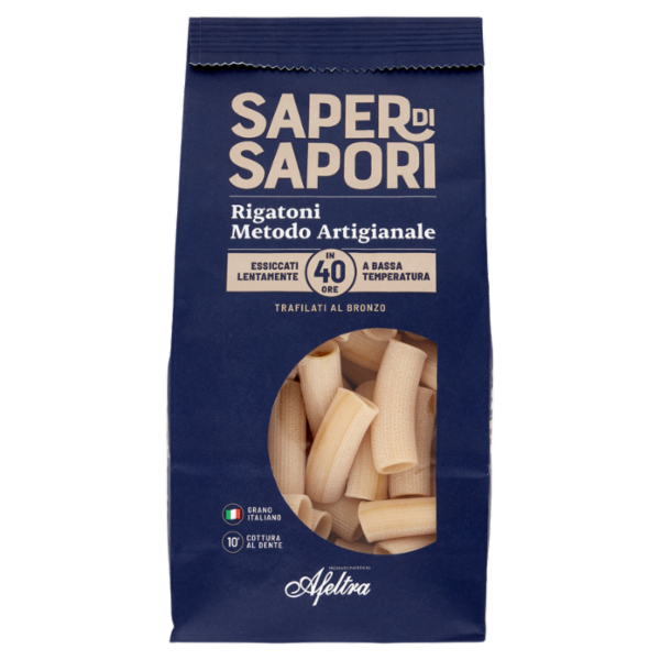 Selex Saper di Sapori Pasta di Semola Rigatoni Rigati 500 g