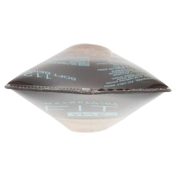 Maybelline New York Fondotinta Coprente Opacizzante Fit Me Matte & Poreless, 112 Soft Beige