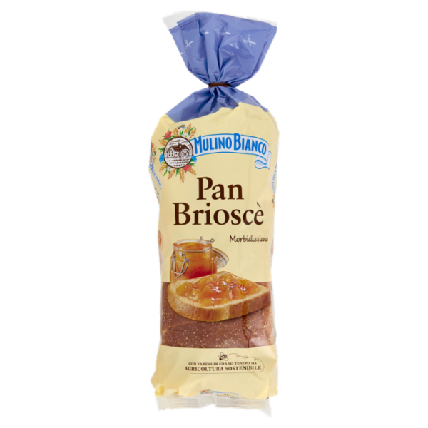 Mulino Bianco Pan Brioscè Pane Ideale per Colazione 400g