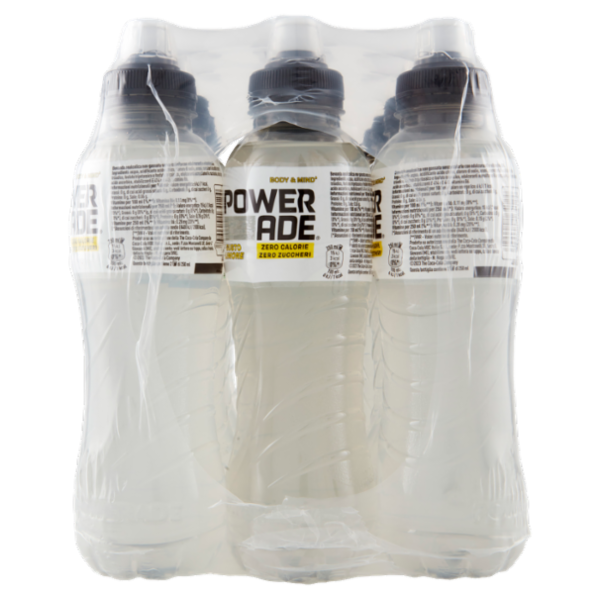 POWERADE Active Zero Gusto Limone PET 12 x 500 ml
