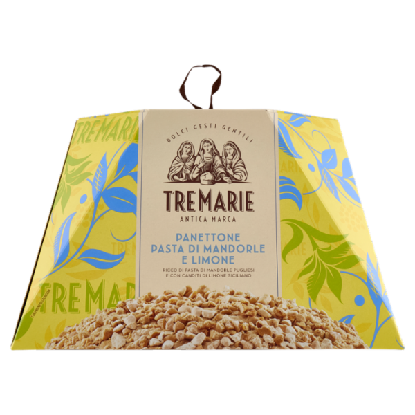 Tre Marie Panettone Pasta di Mandorle e Limone 850 g