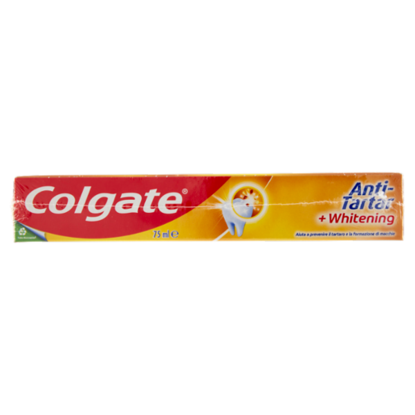 Colgate dentifricio sbiancante Antitartaro + Whitening 3x75 ml