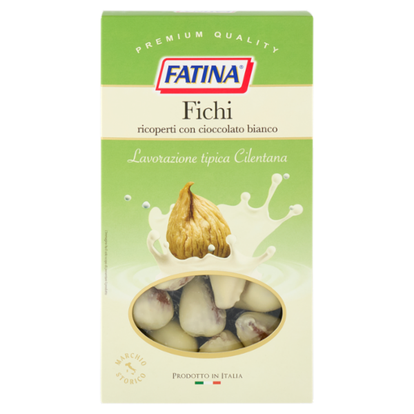 Fatina Fichi ricoperti con cioccolato bianco 150 g