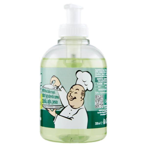 Lavamani dello chef con Antibatterico di grado alimentare 300 ml
