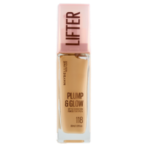Maybelline New York Lifter Plump & Glow Fondotinta 118 30 Ml