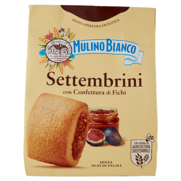 Mulino Bianco Settembrini Biscotti con Confettura di Fichi 300g
