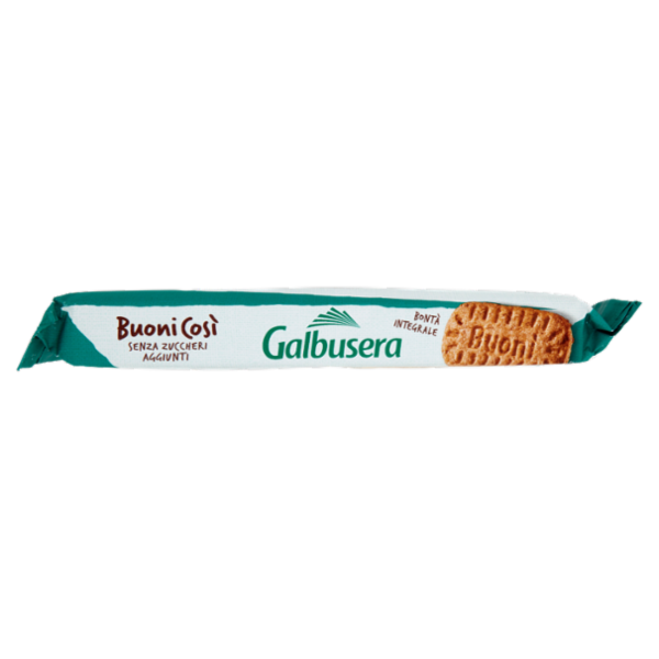 Galbusera BuoniCosi Senza Zuccheri Aggiunti Bontà Integrale 8 x 50 g