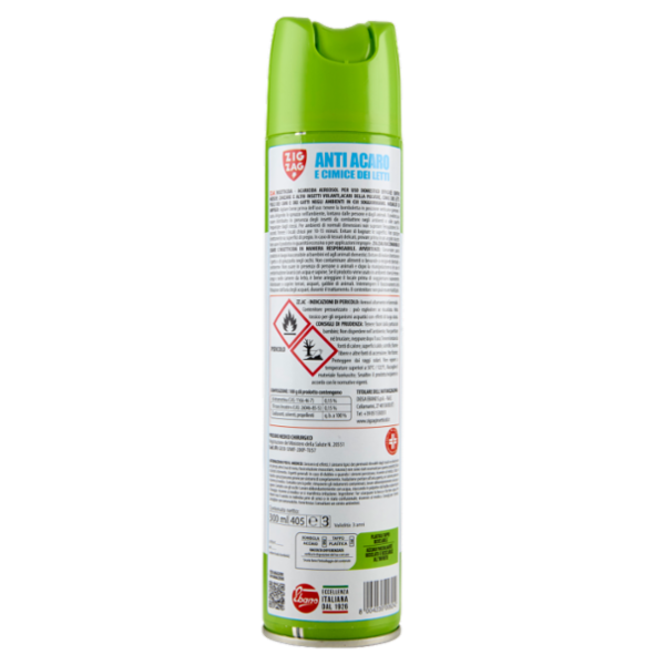 Zig Zag Insetticida ZZ.AC Anti Acaro e Cimici dei Letti 300 ml