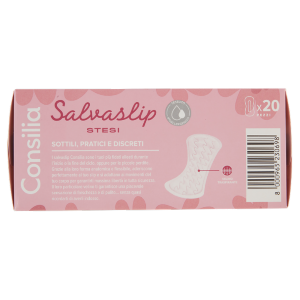 Consilia Salvaslip Stesi 20 pezzi