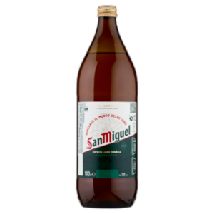 SAN MIGUEL Tradición Birra Lager Spagnola Bottiglia 1l