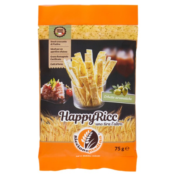 Riccionepiadina HappyRicc Erbette Aromatiche 75 g