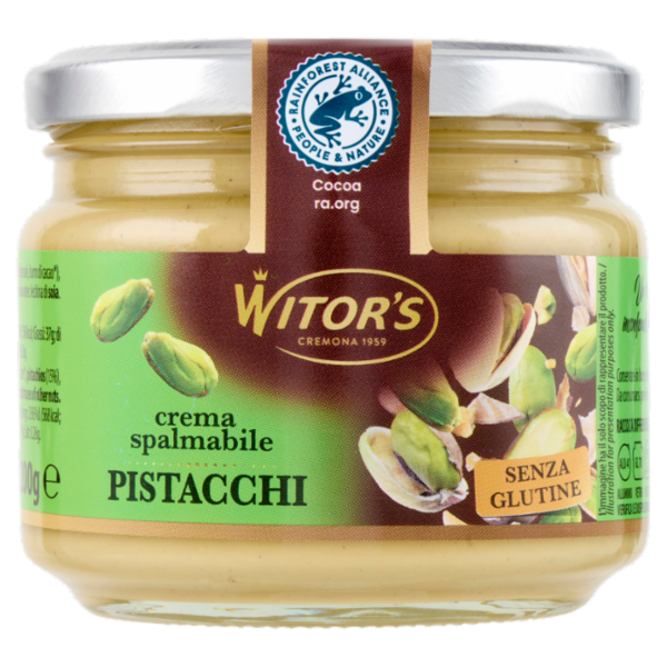 Witor's crema spalmabile Pistacchi 200 g