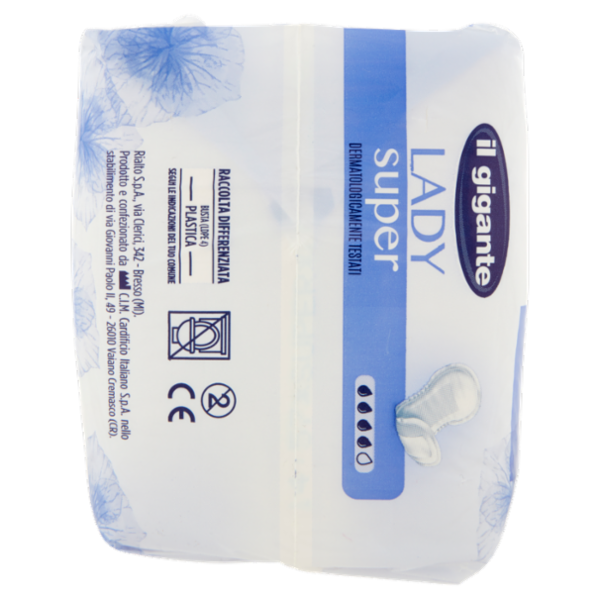 IL GIGANTE Assorbenti Ripiegati Lady super 10 pz