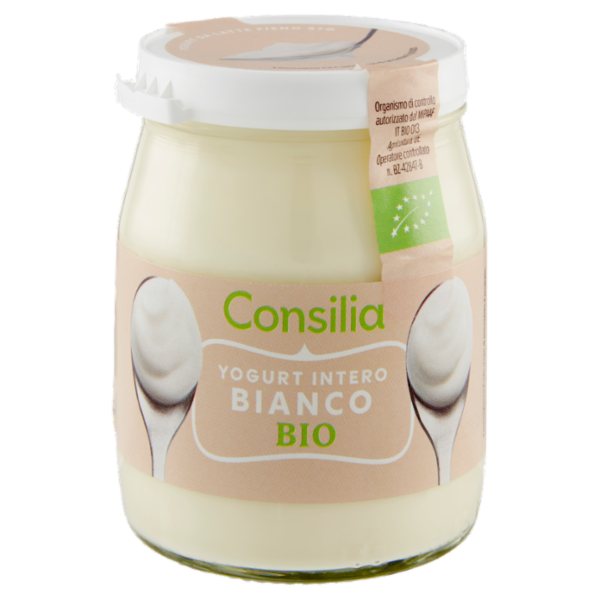 Consilia Yogurt Intero Bianco Biologico 150 g