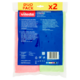 Vileda Microfibre Colors per rimuovere oltre il 99%* dei batteri, anche solo con acqua 50x40 cm 2 pz