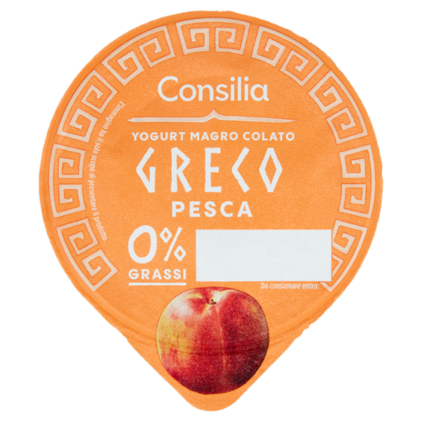Consilia Yogurt Greco Magro Pesca 150 g