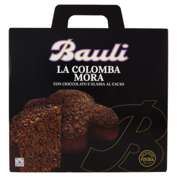 Bauli la Colomba Mora con Cioccolato e Glassa al Cacao 700 g